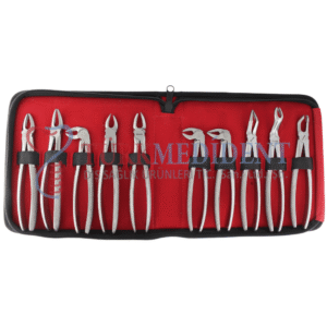Diş Çekim Davye Seti, Extracting Forceps Set 10, Cerrahi Davye Takımı, Diş Pensesi Seti, Üst Alt Çene Davye Seti, Cerrahi Alet Setleri, Diş Hekimliği Çekim Seti, Paslanmaz Çelik Davye Seti